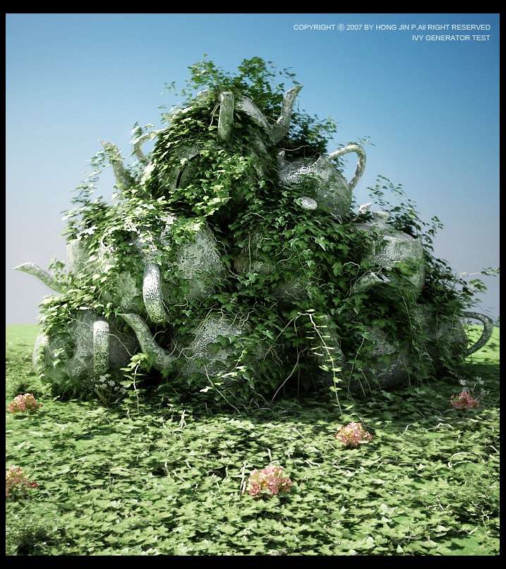 an ivy generator for 3ds max 2018